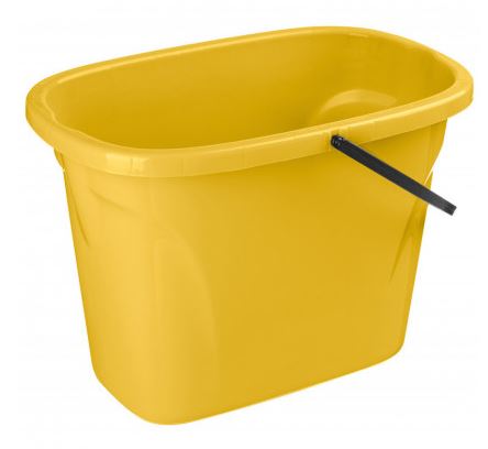 Ведро Good прямоугольное 8л (ярко -жёлтый)